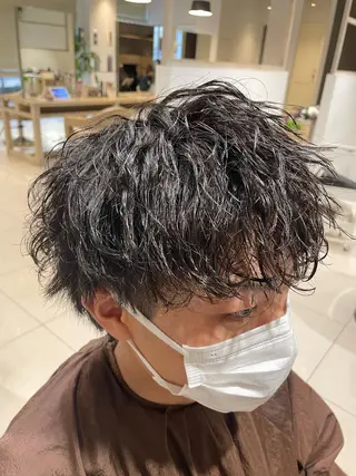 パーマ Men’s特化👑 鈴木大翔のヘアスタイル