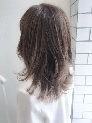 カラー 小顔カット/レイヤー 【WiLL】加藤のヘアスタイル