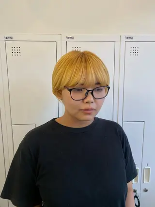 ショート clear of hair　 池下店所属・川角 しなのヘアスタイル