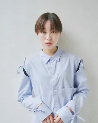 ショート カラー 兼平大地 inity心斎橋のヘアスタイル