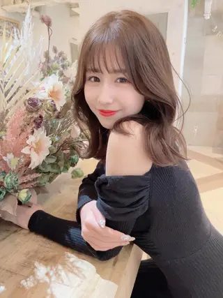 ミディアム カラー 美髪/カラー 美容院🌈渡辺隼也のヘアスタイル