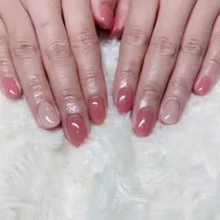 カラー ネイル Cozy_ ilumのネイルデザイン