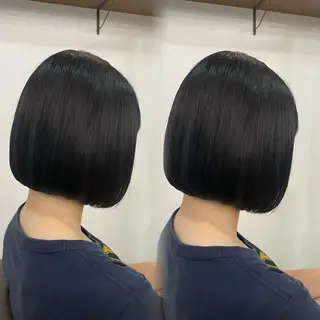 ミディアム ヘアアレンジ 似合わせ/ブリーチ/ 髪質改善/ミクෆ‪のヘアスタイル