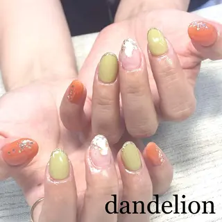 ネイル dandelion ダンデライオンのネイルデザイン