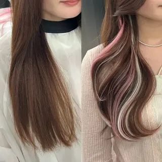 ロング カラー/エクステ 🤍ルナのヘアスタイル