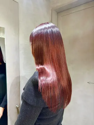 ロング カラー 表参道 夏カラー/嵐士のヘアスタイル