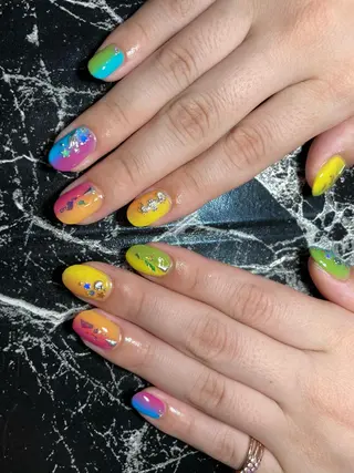 ショート ネイル ✴︎ Delightのネイルデザイン