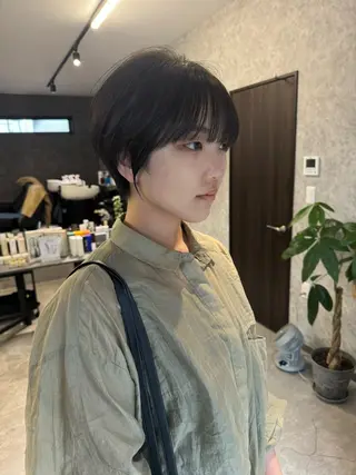 ショート カラー SLAY.所属・早川 裕太のヘアスタイル