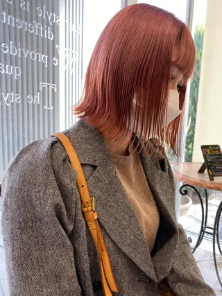 ミディアム 髪質改善🫧ベージュ 椙山 響のヘアスタイル