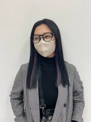 ロング カラー 艶カラー/エクステ/ MIRAI🪽のヘアスタイル