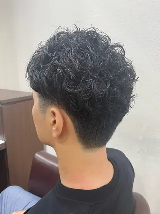 ショート パーマ 仲井 充のヘアスタイル