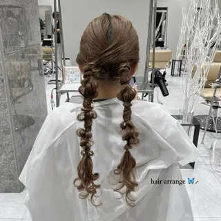 ロング バレイヤージュ/ヘア アレンジ/shionのヘアスタイル