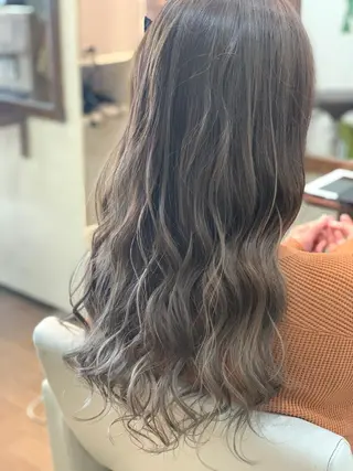 ロング カラー 清光 泰之のヘアスタイル