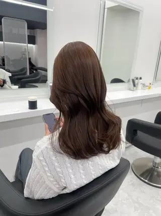 ロング カラー 🤍レイヤー/顔周り /hirari🤍のヘアスタイル