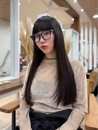 ロング SHOJI LISAのヘアスタイル