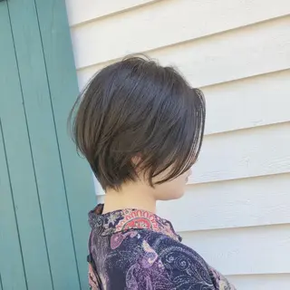 ショート カラー 山崎 俊介のヘアスタイル