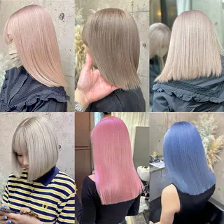 ミディアム カラー Be:arc【ビアーク】所属・⭕️ダメージレス特化 髪質改善🥇丸山憲人のヘアスタイル