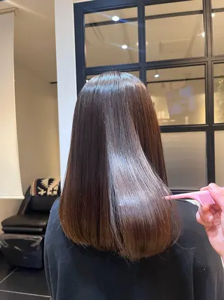 ミディアム カラー 🪽MiYU🪽 艶カラー⁎⁺˳✧のヘアスタイル