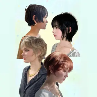 ショート 八木 唯菜のヘアスタイル