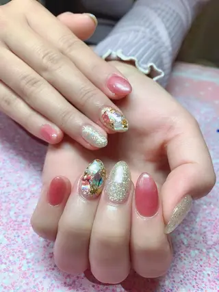 ネイル エンジェル ヒーリング 矢場町店のネイルデザイン