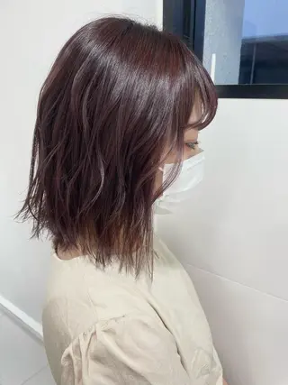 ショート カラー 韓国スタイリスト/ メンズパーマ新浪桃未のヘアスタイル