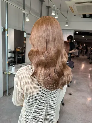 ミディアム カラー ヘアアレンジ 表参道店大人っぽ ブラウン🪞TOWAのヘアスタイル