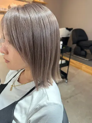 ショート カラー miri髪質改善 久留米/韓国のヘアスタイル