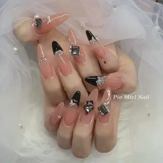 ネイル HANA 長さだしのネイルデザイン