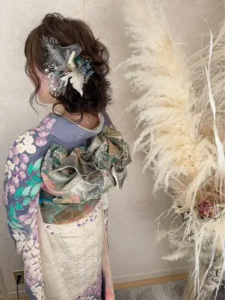 ヘアアレンジ Achieve 三ノ宮のヘアスタイル