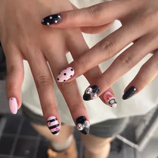 ショート 小川 柚香のネイルデザイン