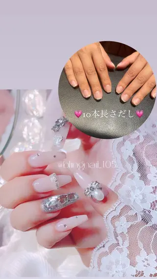 ネイル 23時まで❤︎韓国、 ワンホンネイルのネイルデザイン