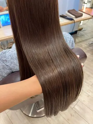 ロング カラー サソウ ユリエ🥥のヘアスタイル