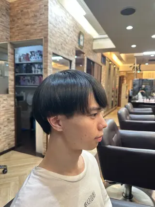 メンズ 縮毛矯正&髪質改善/ きょうの🐺のヘアスタイル