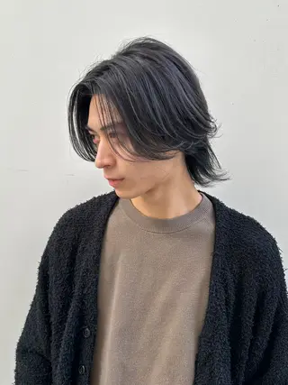 ミディアム 大宮 雅貴のヘアスタイル