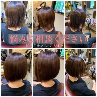 ミディアム 菅原 大のヘアスタイル