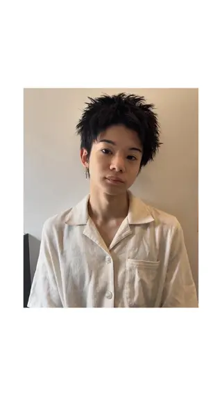 ショート メンズ 大阪メンズパーマ /スパイキー/らいのヘアスタイル