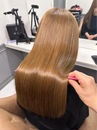 ロング 店長✨️韓国ヘア✖️ 髪質改善カラー／純大のヘアスタイル