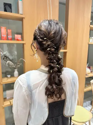 ヘアアレンジ 中島 愛のヘアスタイル