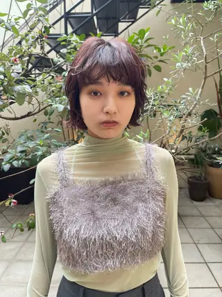 ショート カラー メイクス表参道所属・ショート/ボブ 矢野湧也のヘアスタイル