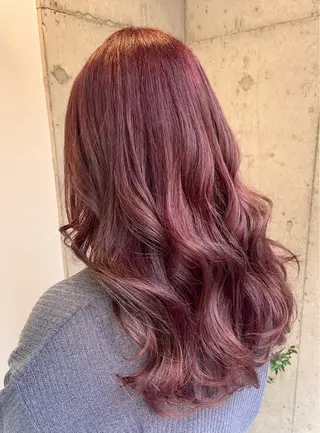 ロング 透明感🫧暖色カラー 🍇佐藤愛里のヘアスタイル