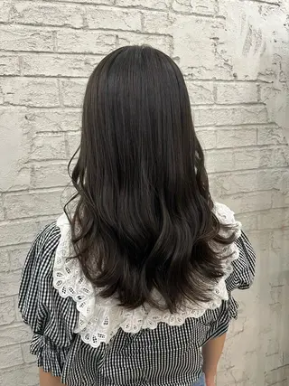 ロング 🪽髪質改善ストレー ト🤍美羽🤍のヘアスタイル