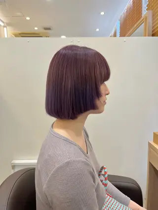 ミディアム カラー 畠野Hatano /メンズ/ボブのヘアスタイル