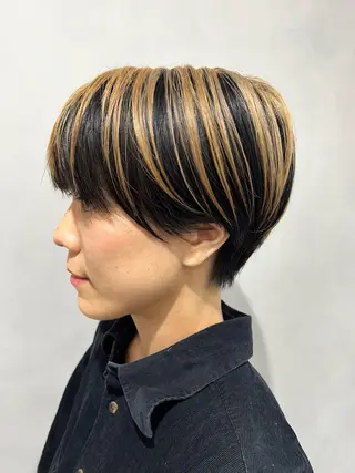 ショート カラースペシャリスト ・齊藤 羽瑠輝のヘアスタイル