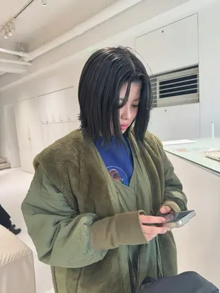 ミディアム カラー ralme/sol 髙橋一哉のヘアスタイル