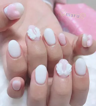 ネイル まるみ ♡のネイルデザイン