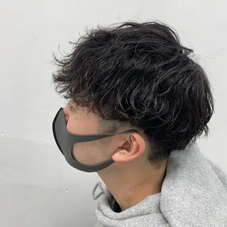 ショート パーマ メンズ 【メンズパーマ特化】 🍏網中勇喜のヘアスタイル