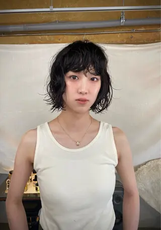 ショート パーマ GATTACA所属・KEI gattacaのヘアスタイル
