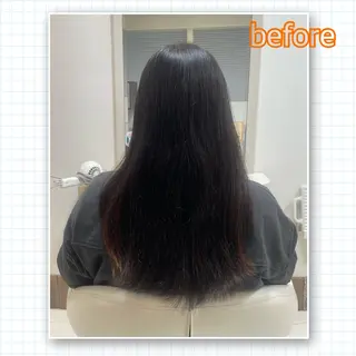 ロング アミーベル🧸🧡 本店✂️しおりのヘアスタイル