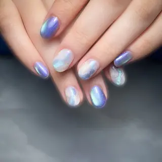 ネイル &.nail/ ニュアンス/持込み可のネイルデザイン
