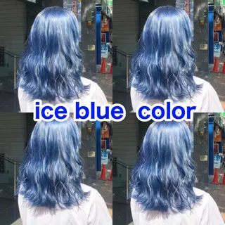 ミディアム カラー ✨艶ブリーチカラー ✨四ノ宮裕己のヘアスタイル